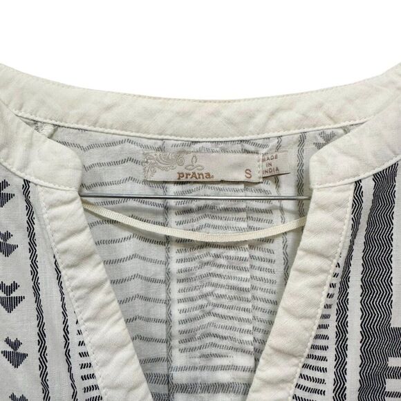 Prana Elena Top - Print Ranglan Sleeve -  Women's Small - Picture 5 of 7